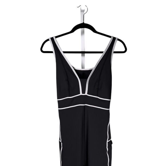 Free People Movement Jumpsuit Black Reflective You're A Peach One Piece L NWT - Picture 5 of 11